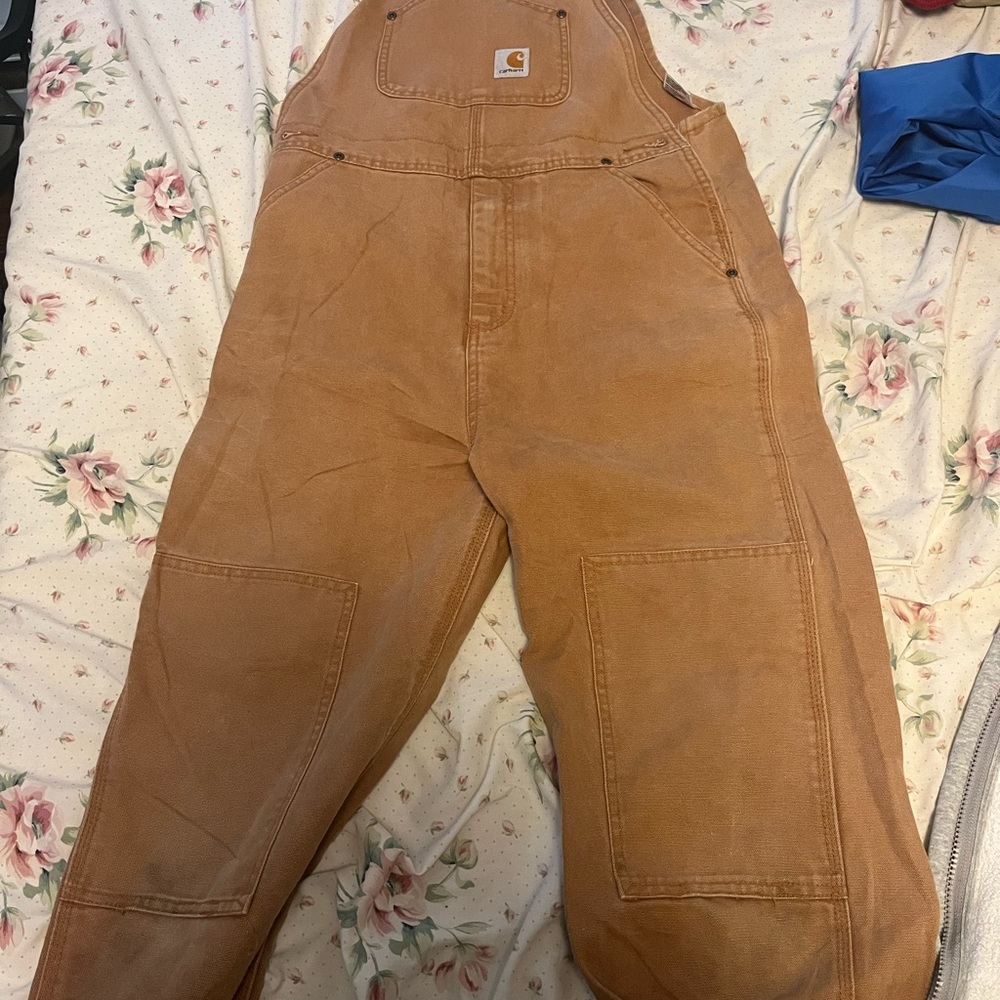 Carhartt Tan Overalls